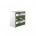 Jemini Bookcase 800x450x800mm White KF822349 KF822349