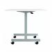 Jemini Rectangular Tilting Table 1200x800x730mm WhiteSilver KF822401 KF822401