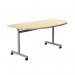 Jemini D-End Tilt Table 1400x700x720mm MapleSilver KF822448 KF822448