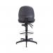 Jemini Medium Back Operator Chair Fixed D-Kit Charcoal KF822461 KF822461