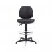 Jemini Medium Back Operator Chair Fixed D-Kit Charcoal KF822461 KF822461