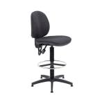 Jemini Medium Back Operator Chair Fixed D-Kit Charcoal KF822461 KF822461