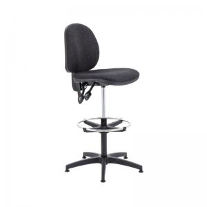 VOW Jemini Medium Back Draughtsman Chair with Adjustable D-Kit