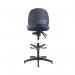 Jemini Medium Back Draughtsman Chair with Adjustable D-Kit Royal Blue KF822501 KF822501