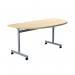 Jemini D-End Tilt Table 1600x800x720mm MapleSilver KF822509 KF822509