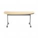 Jemini D-End Tilt Table 1600x800x720mm MapleSilver KF822509 KF822509