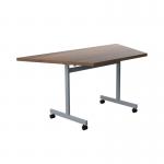 Jemini Trap Tilt Table 1600x800x720mm Dark Walnut/Silver KF822547 KF822547