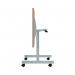 Jemini Trap Tilt Table 1600x800x720mm Grey OakSilver KF822554 KF822554
