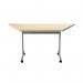 Jemini Trap Tilt Table 1600x800x720mm Maple/Silver KF822561 KF822561