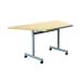 Jemini Trap Tilt Table 1600x800x720mm Maple/Silver KF822561
