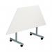 Jemini Trap Tilt Table 1600x800x720mm White/Silver KF822585 KF822585