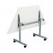 Jemini Trap Tilt Table 1600x800x720mm WhiteSilver KF822585 KF822585