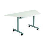 Jemini Trap Tilt Table 1600x800x720mm White/Silver KF822585 KF822585