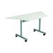 Jemini Trap Tilt Table 1600x800x720mm White/Silver KF822585
