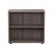 Jemini Wooden Bookcase 800x450x730mm Grey Oak KF822591 KF822591