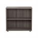 Jemini Wooden Bookcase 800x450x730mm Grey Oak KF822591 KF822591