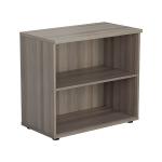 Jemini Wooden Bookcase 800x450x730mm Grey Oak KF822591 KF822591