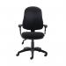 Jemini Intro Posture Chair with Arms 640x640x990-1160mm Black KF822592 KF822592