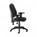 Jemini Intro Posture Chair with Arms 640x640x990-1160mm Black KF822592 KF822592