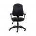 Jemini Intro Posture Chair with Arms 640x640x990-1160mm Black KF822592 KF822592