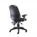 Jemini Intro Posture Chair with Arms 640x640x990-1160mm Black KF822592 KF822592
