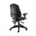 Jemini Intro Posture Chair with Arms 470x550x910mm Polyurethene KF822639 KF822639