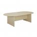 Jemini D-End Meeting Table 1800x1000x730mm Maple KF822660 KF822660