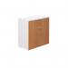 Jemini Cupboard 800x450x800mm White/Beech KF822684 KF822684