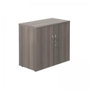 VOW Jemini Wooden Cupboard 800x450x730mm Grey Oak KF822901 KF822901