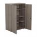 Jemini Wooden Cupboard 800x450x1200mm Grey Oak KF822931 KF822931