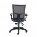 Jemini Medway High Mesh Back Operator Chair Adjustable Arms Charcoal KF822943 KF822943