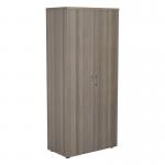 Jemini Wooden Cupboard 800x450x1800mm Grey Oak KF822951 KF822951