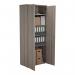 Jemini Wooden Cupboard 800x450x2000mm Grey Oak KF822961 KF822961