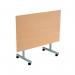 Jemini Rectangular Mobile Tilting Table 1200x700x720mm Beech KF822991 KF822991