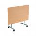 Jemini Rectangular Mobile Tilting Table 1200x700x720mm Beech KF822991 KF822991