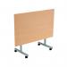 Jemini Rectangular Mobile Tilting Table 1200x800x720mm Beech KF823002 KF823002