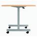 Jemini Rectangular Mobile Tilting Table 1200x800x720mm Beech KF823002 KF823002