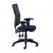 Jemini Medway High Mesh Back Operator Chair Adjustable Arms Black KF823018 KF823018