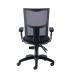 Jemini Medway High Mesh Back Operator Chair Adjustable Arms Black KF823018 KF823018