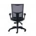 Jemini Medway High Mesh Back Operator Chair Adjustable Arms Black KF823018 KF823018