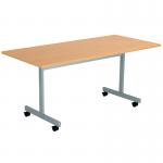 Jemini Rectangular Mobile Tilting Table 1600x800x720mm Beech KF823021 KF823021