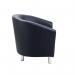 Jemini Tub Armchair Polyurethane Black KF823179 KF823179