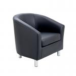 Jemini Tub Armchair Polyurethane Black KF823179 KF823179