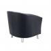 Jemini Tub Armchair Polyurethane Black KF823179 KF823179