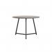 Jemini Trinity Low Table 600x600x435mm Grey Oak/Black KF823384 KF823384