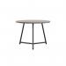 Jemini Trinity Low Table 600x600x435mm Grey OakBlack KF823384 KF823384