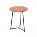 Jemini Trinity Mid Table 600x600x735mm BeechBlack KF823421 KF823421