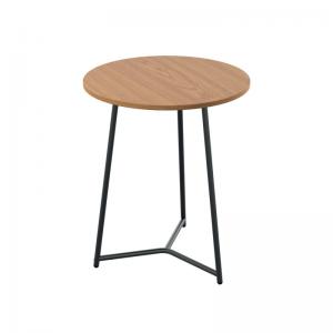 VOW Jemini Trinity Mid Table 600x600x735mm Nova OakBlack KF823476
