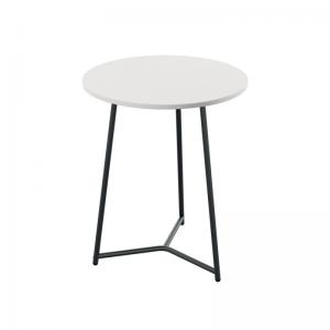 VOW Jemini Trinity Mid Table 600x600x735mm WhiteBlack KF823483
