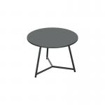 Jemini Trinity Low Table 800x800x435mm BlackBlack KF823575 KF823575
